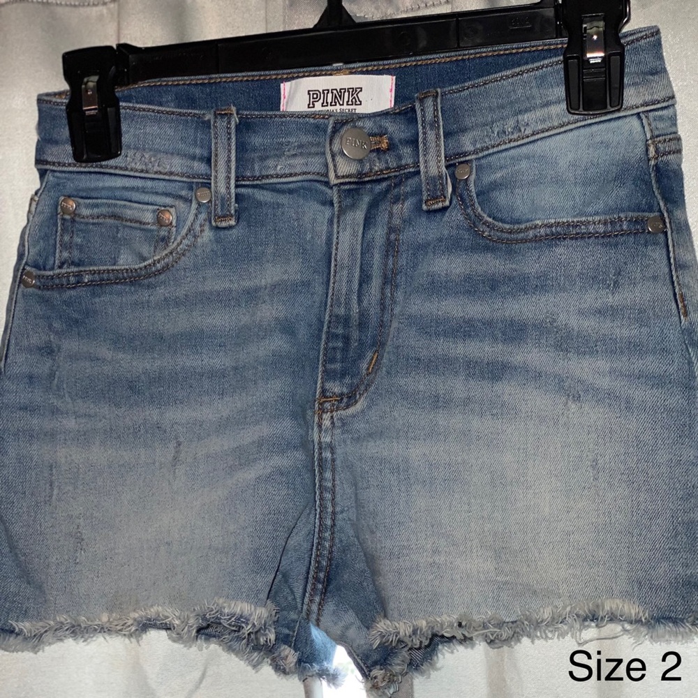 Victoria Seceret PINK Jean Shorts.